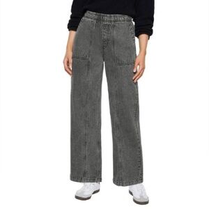 GAP - Women's Black Relaxed - Pull on Jeans